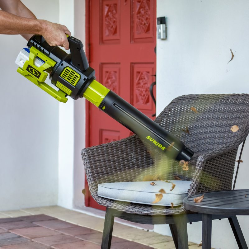 Sun Joe 24V-X2-JB500 Cordless Brushless Turbine Jet Blower | W/ 2 x 2.0-Ah Batteries + Charger - 图片 12