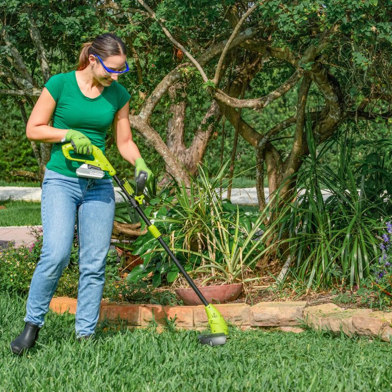 Sun Joe 24V-GT3MAX-LTE 24-Volt* IONMAX Cordless Garden Combo Kit | Leaf Blower | Grass Trimmer | Hedge Trimmer | W/ 2 x 2.0-Ah Batteries + Charger - 图片 6