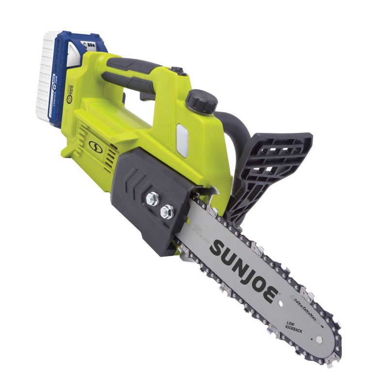 Sun Joe 24V-10CS 24-Volt* IONMAX Cordless Chain Saw Kit | 10-inch | W/ 4.0-Ah Battery + Charger - 图片 7