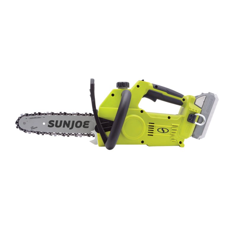 Sun Joe 24V-10CS 24-Volt* IONMAX Cordless Chain Saw Kit | 10-inch | W/ 4.0-Ah Battery + Charger - 图片 8