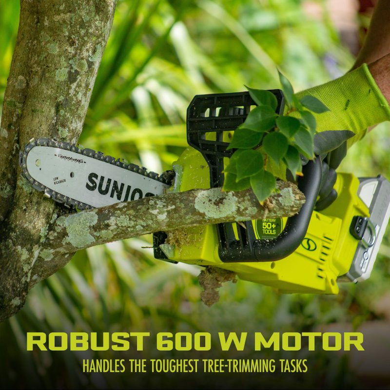 Sun Joe 24V-10CS 24-Volt* IONMAX Cordless Chain Saw Kit | 10-inch | W/ 4.0-Ah Battery + Charger - 图片 4