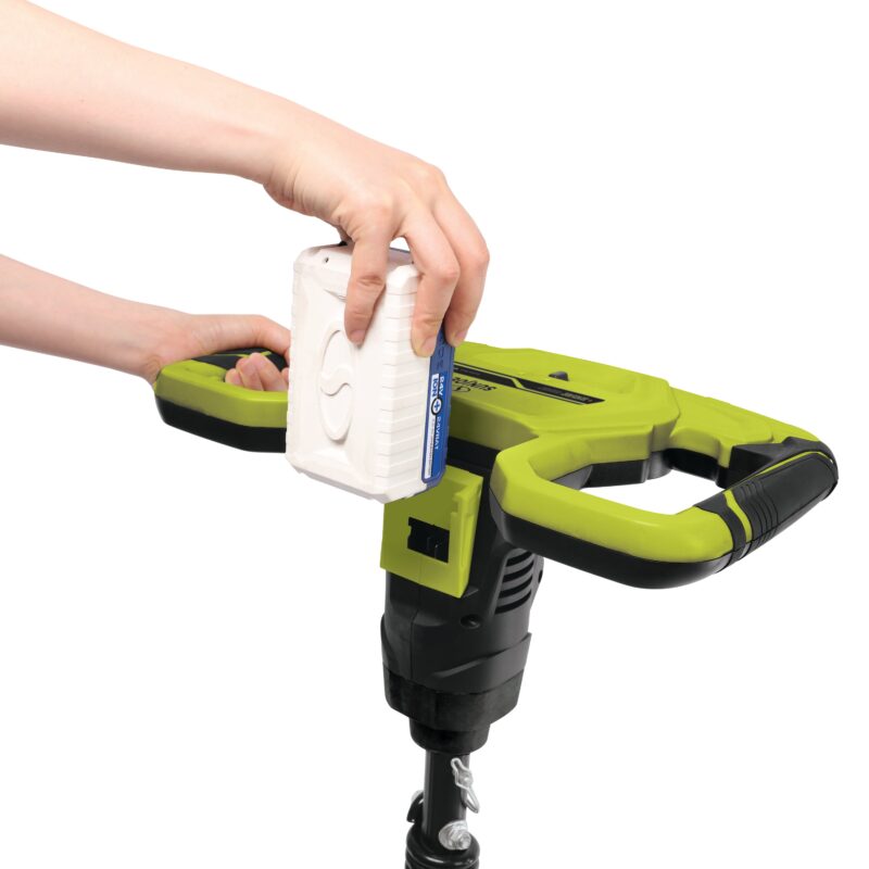 Sun Joe 24V-AGR100 24-Volt* IONMAX Cordless Earth Auger | 30" Drilling Depth | W/ 4.0-Ah Battery + Quick Charger - 图片 10