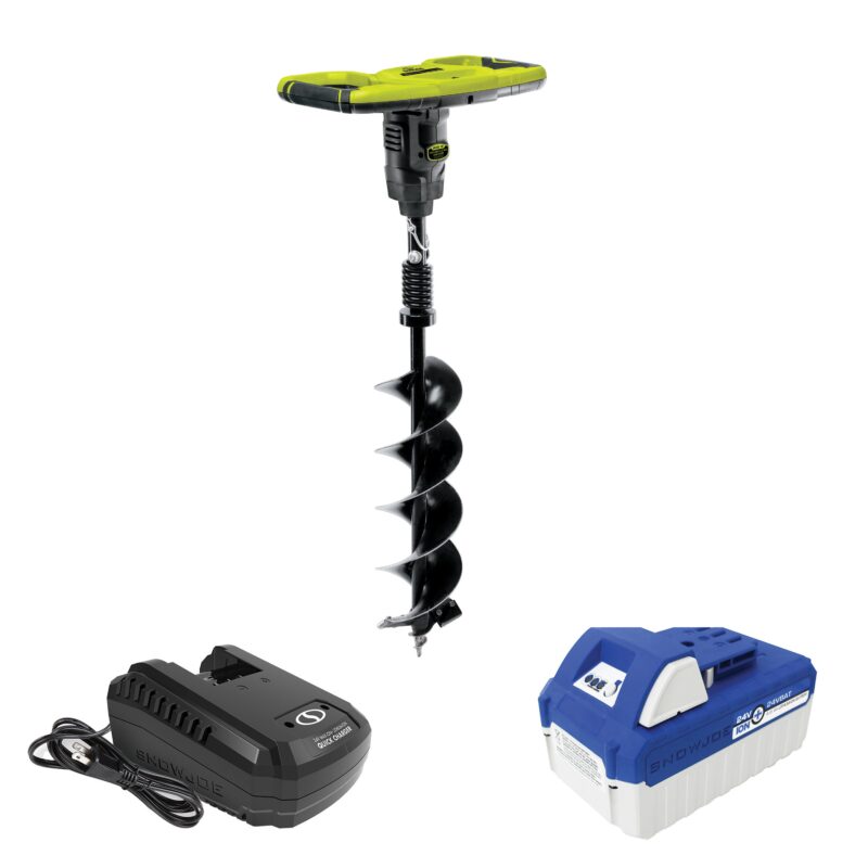 Sun Joe 24V-AGR100 24-Volt* IONMAX Cordless Earth Auger | 30" Drilling Depth | W/ 4.0-Ah Battery + Quick Charger - 图片 2