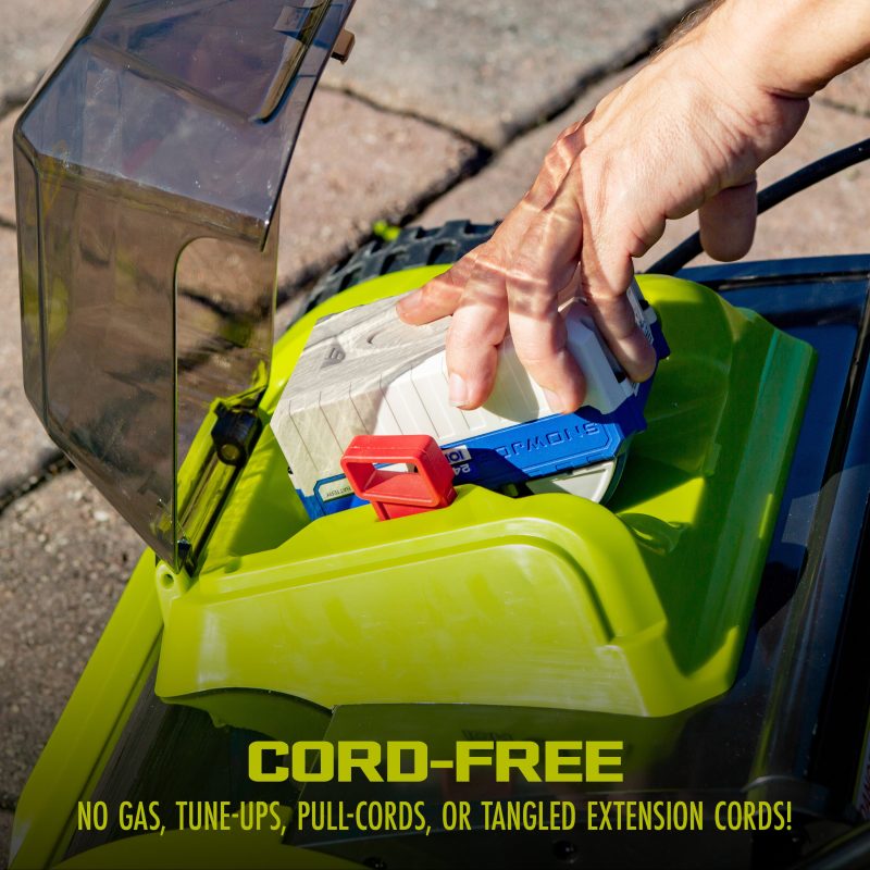 Sun Joe 24V-CRLM15 24-Volt* IONMAX Cordless Push Reel Mower W/ Collection Bag | 15-inch | W/ 4.0-Ah Battery + Charger - 图片 9