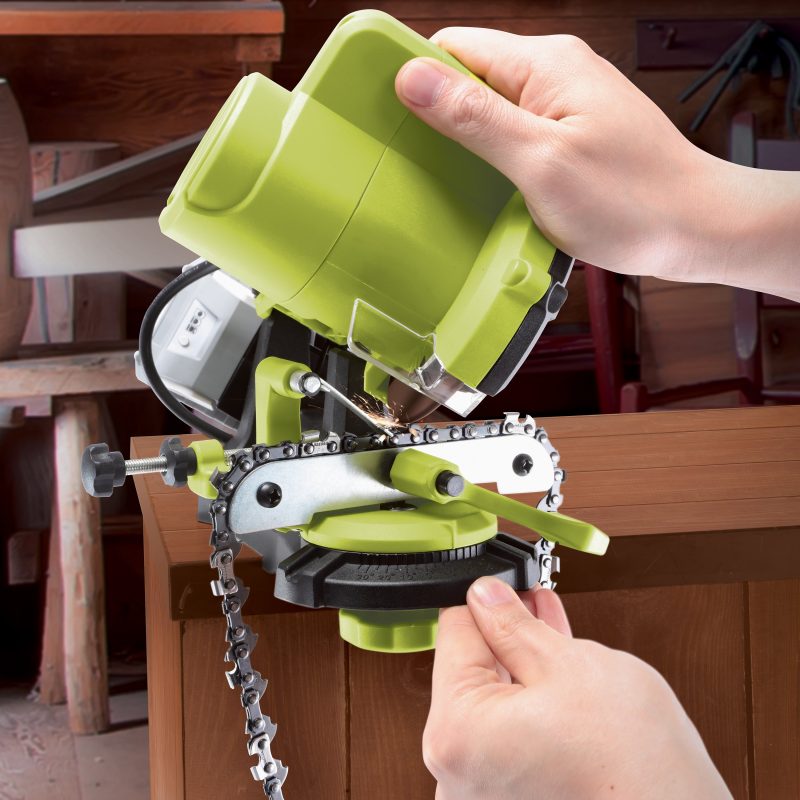 Sun Joe 24V-CSSHRP-LTE 24-Volt* IONMAX Cordless Mountable Chain Saw Sharpener Kit | W/ 2.0-Ah Battery + Charger - 图片 8