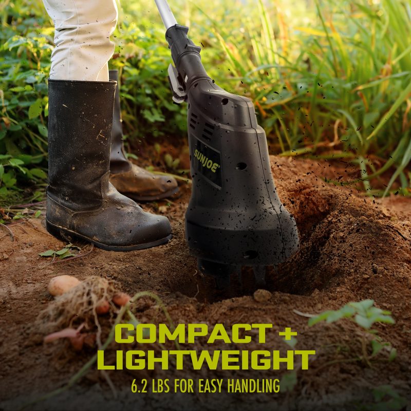 Sun Joe 24V-CTLR-LTE 24-Volt Claw Tiller + Cultivator | W/ 2.0-Ah Battery + Charger - 图片 7