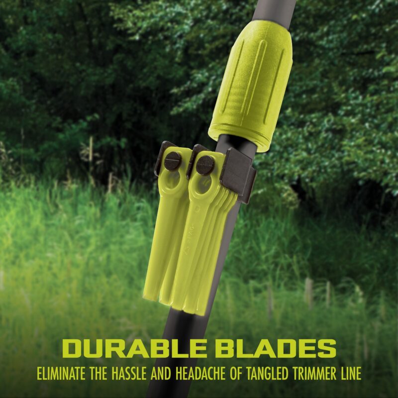Sun Joe 24V-GT10-LTE 24-Volt* IONMAX Cordless Lightweight Stringless Grass Trimmer | 10-inch | W/ 2.0-Ah Battery + Charger - 图片 5