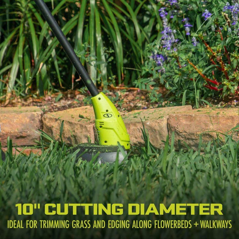 Sun Joe 24V-GT4MAX-LTE 24-Volt* IONMAX Cordless Garden Combo Kit | Leaf Blower | Grass Trimmer | Hedge Trimmer | W/ 2 x 2.0-Ah Batteries + Charger - 图片 6