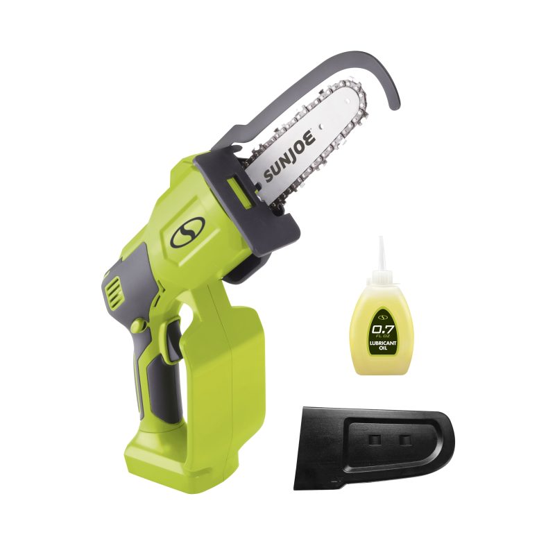 Sun Joe 24V-HCS-CT 24-Volt IONMAX Cordless Handheld Chainsaw | 5-Inch Pruning Saw | Tool Only - 图片 2