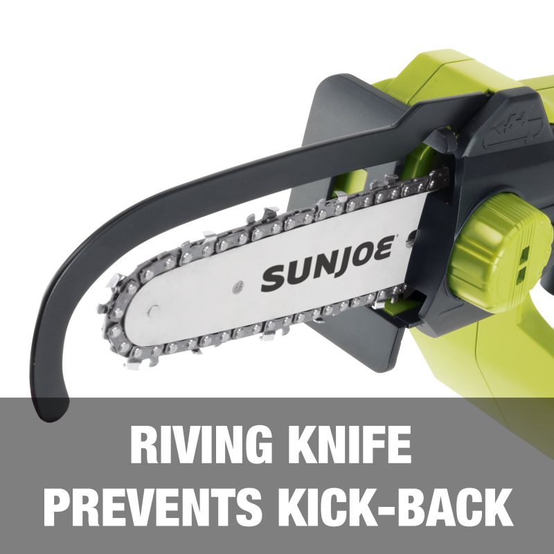 Sun Joe 24V-HCS-CT 24-Volt IONMAX Cordless Handheld Chainsaw | 5-Inch Pruning Saw | Tool Only - 图片 9