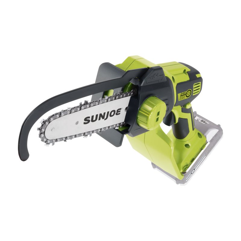 Sun Joe 24-Volt* IONMAX Cordless Handheld Chainsaw W/ Bonus Chain | 5-inch Pruning Saw Kit | W/ 2.0-Ah Battery + Charger - 图片 12
