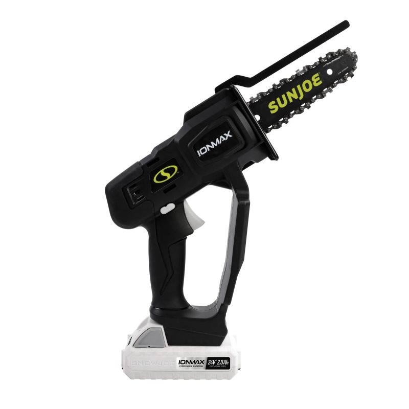 Sun Joe 24V-HCSWP-6-LTE 24-Volt* IONMAX Cordless Telescoping Pole Pruning Saw Kit | 4000 RPM | W/ 2.0-Ah Battery + Charger - 图片 12