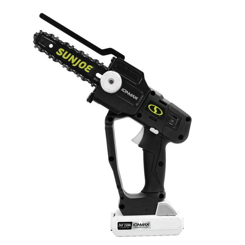 Sun Joe 24V-HCSWP-6-LTE 24-Volt* IONMAX Cordless Telescoping Pole Pruning Saw Kit | 4000 RPM | W/ 2.0-Ah Battery + Charger - 图片 10