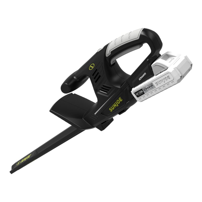 Sun Joe 24V-HT18-LTE 24-Volt* IONMAX Cordless Handheld Hedge Trimmer | 18-inch | W/ 2.0-Ah Battery + Charger - 图片 11