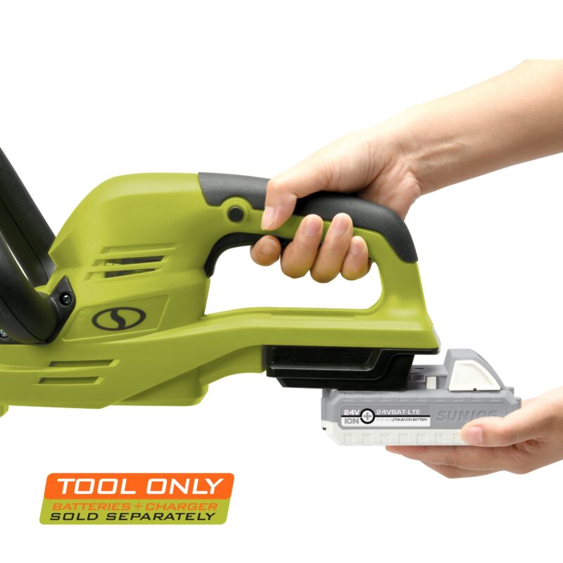 Sun Joe 24V-HT22-CT 24-Volt IONMAX Cordless Hedge Trimmer | 22-Inch | Tool Only - 图片 5