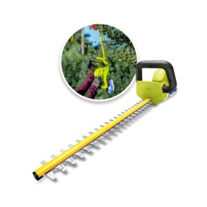 Sun Joe 24V-HT22-MAX 24-Volt* IONMAX Cordless Hedge Trimmer Kit | 22-inch | W/ 4.0-Ah Battery + Quick Charger