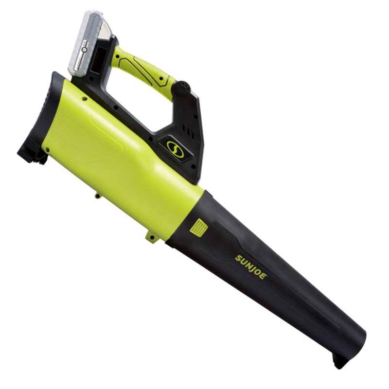 Sun Joe 24V-JB-LTE 24-Volt* IONMAX Cordless Turbine Jet Blower Kit | 350 CFM Max | W/ 2.0-Ah Battery + Charger - 图片 9