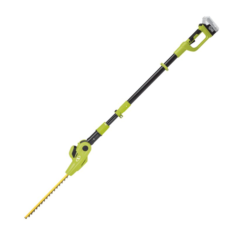 Sun Joe 24V-PHT17-LTE 24-Volt* IONMAX Cordless Pole Hedge Trimmer | 17-inch | W/ 2.0-Ah Battery + Charger - 图片 4