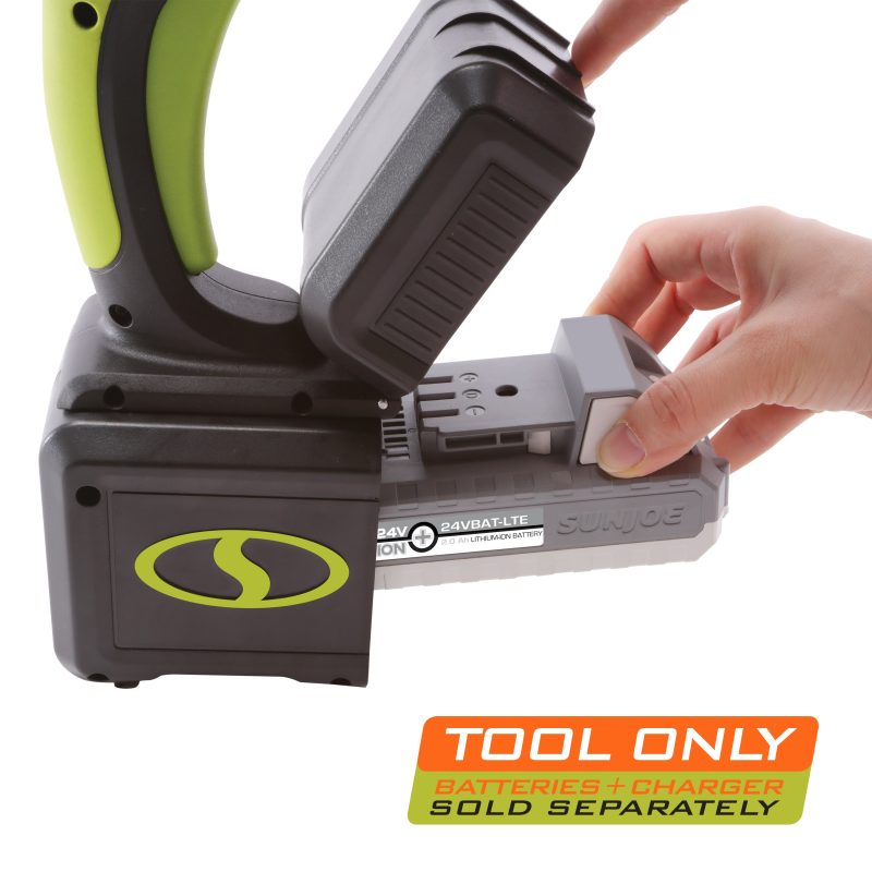 Sun Joe 24V-PP350-CT 24-Volt IONMAX Power Cleaner | Tool Only | Ultra-Portable | 5-in-1 Twist Nozzle - 图片 13
