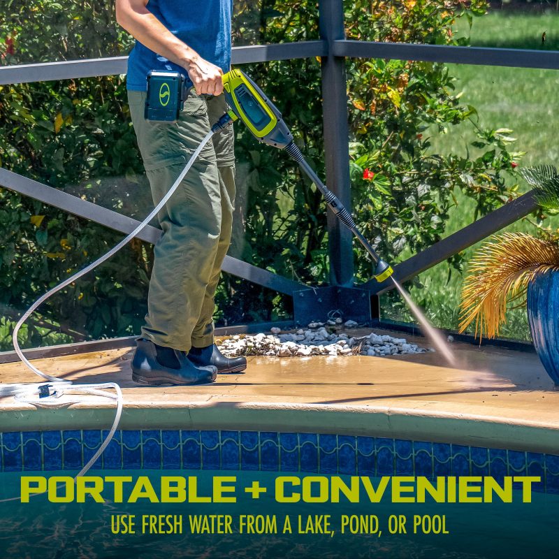 Sun Joe 24V-PP350-CT 24-Volt IONMAX Power Cleaner | Tool Only | Ultra-Portable | 5-in-1 Twist Nozzle - 图片 3
