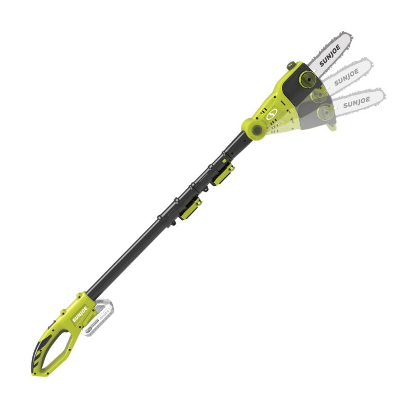Sun Joe 24V-PS8-LTE 24-Volt* IONMAX Cordless Telescoping Pole Chainsaw Kit | 8-inch | W/ 2.0-Ah Battery + Charger - 图片 9