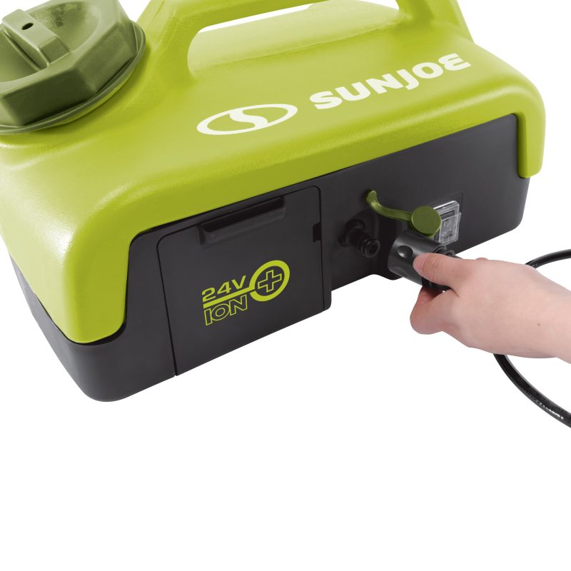 Sun Joe 24V-PSW25-CT 24V IONMAX Cordless Go-Anywhere Portable Sink/Shower Spray Washer | 2.5 Gal | Tool Only | 116 PSI Max* | 1.5 GPM Max* - 图片 7