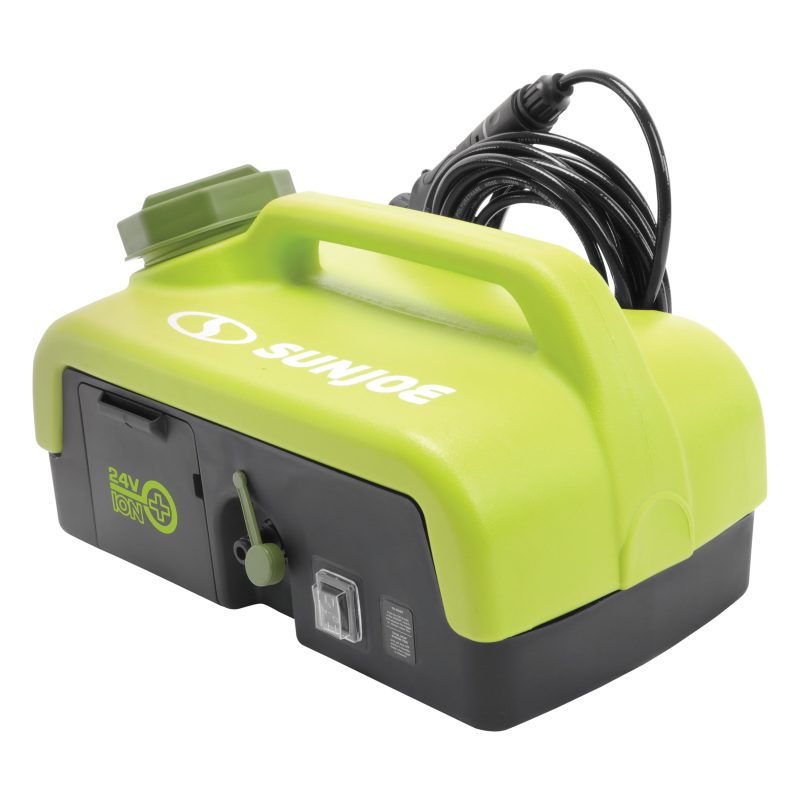 Sun Joe 24V-PSW25-CT 24V IONMAX Cordless Go-Anywhere Portable Sink/Shower Spray Washer | 2.5 Gal | Tool Only | 116 PSI Max* | 1.5 GPM Max* - 图片 6