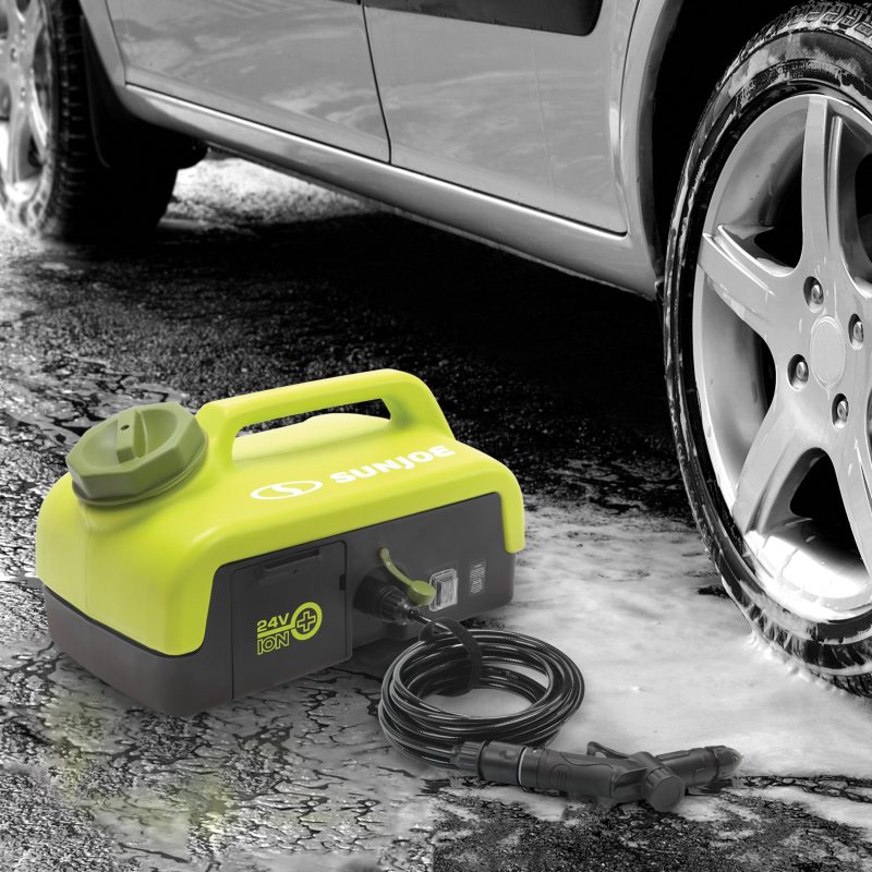 Sun Joe 24V-PSW25-CT 24V IONMAX Cordless Go-Anywhere Portable Sink/Shower Spray Washer | 2.5 Gal | Tool Only | 116 PSI Max* | 1.5 GPM Max* - 图片 12