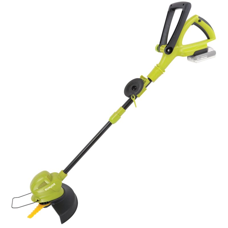 Sun Joe 24V-SB10-LTE 24-Volt* IONMAX Cordless SharperBlade Stringless Lawn Trimmer Kit | 10-inch | W/ 2.0-Ah Battery + Charger - 图片 3