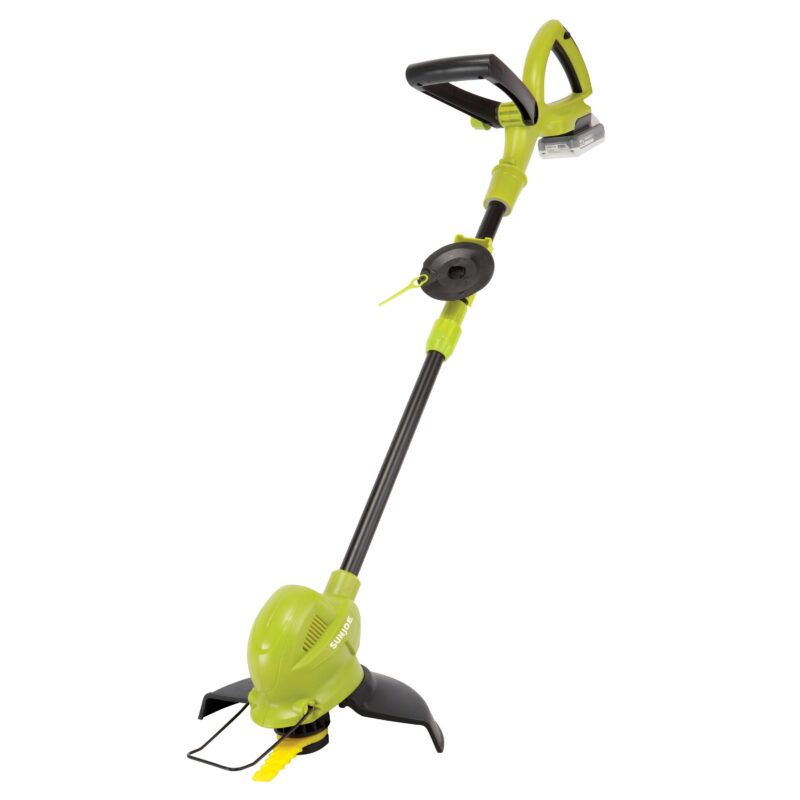 Sun Joe 24V-SB10-LTE 24-Volt* IONMAX Cordless SharperBlade Stringless Lawn Trimmer Kit | 10-inch | W/ 2.0-Ah Battery + Charger - 图片 4