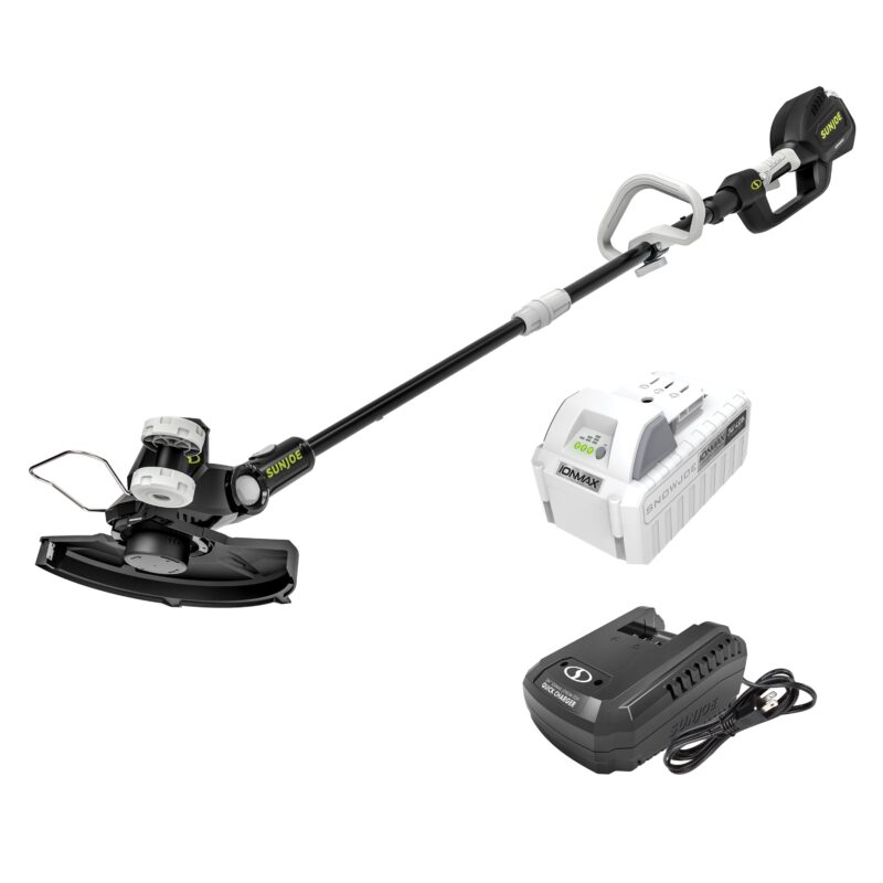 Sun Joe 24V-ST14 24-Volt* IONMAX Cordless String Trimmer Kit  | 12-inch | Multi-Angle Head | W/ 4.0-Ah Battery + Charger - 图片 2