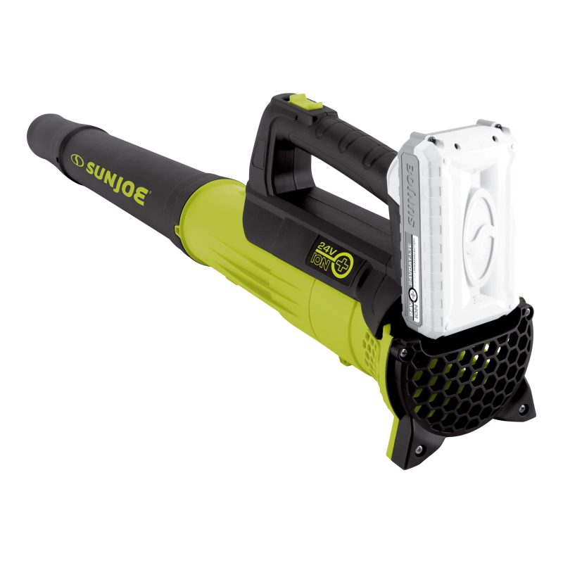 Sun Joe 24V-HT18-TB-LTE Garden Combo Kit w/ 24V* 2.0-Ah Batteries + Charger | Hedge Trimmer | Turbine Blower - 图片 6