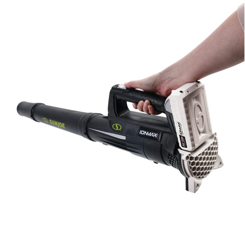 Sun Joe 24V-TB-LTE 24-Volt* IONMAX Cordless Compact Turbine Jet Blower | 100-MPH | 280-CFM | W/ 2.0-Ah Battery + Charger - 图片 17
