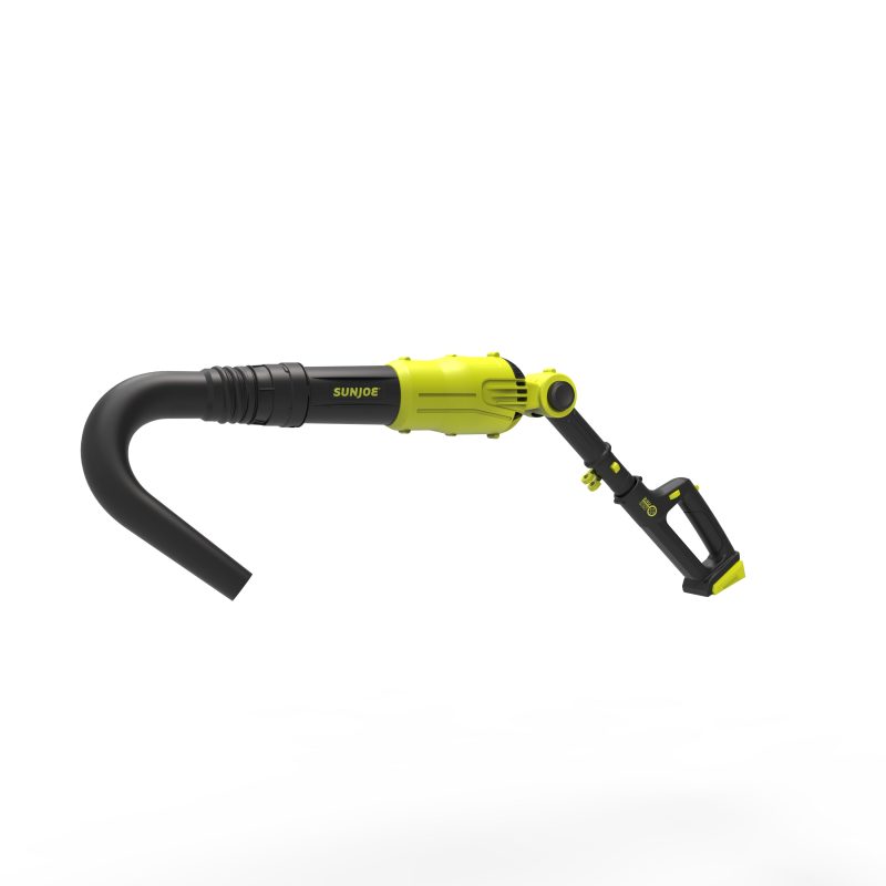 Sun Joe 24V-TBP-LTE 2-in-1 Handheld + Pole Leaf Blower Kit | W/ 2.0-Ah Battery + Charger | Includes 3 Nozzle Connections - 图片 19