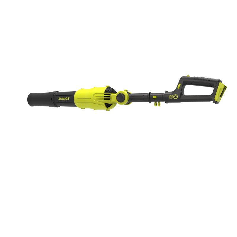 Sun Joe 24V-TBP-LTE 2-in-1 Handheld + Pole Leaf Blower Kit | W/ 2.0-Ah Battery + Charger | Includes 3 Nozzle Connections - 图片 18