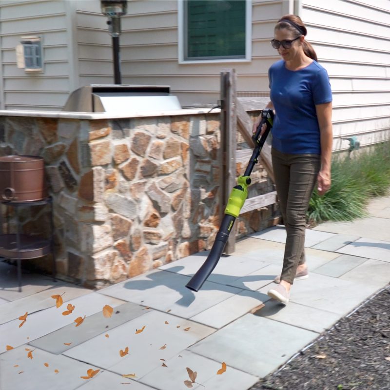 Sun Joe 24V-TBP-LTE 2-in-1 Handheld + Pole Leaf Blower Kit | W/ 2.0-Ah Battery + Charger | Includes 3 Nozzle Connections - 图片 14
