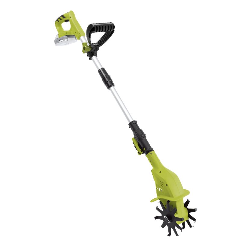 Sun Joe 24V-TLR-LTE-GRN 24-Volt* IONMAX Cordless Garden Tiller + Cultivator Kit | W/ 2.0-Ah Battery + Charger (Green) - 图片 16
