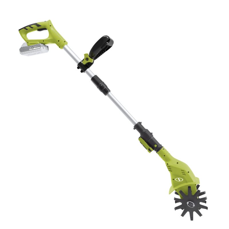 Sun Joe 24V-TLR-LTE-GRN 24-Volt* IONMAX Cordless Garden Tiller + Cultivator Kit | W/ 2.0-Ah Battery + Charger (Green) - 图片 17