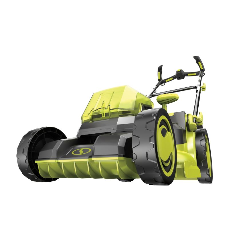 Sun Joe 24V-X2-16LM-CT 48-Volt IONMAX Cordless Brushless Lawn Mower | W/ 12-Gallon Collection Bag | 16-Inch | Comfort Grip | One Touch 6-Position Height Adjustment | Tool Only - 图片 2