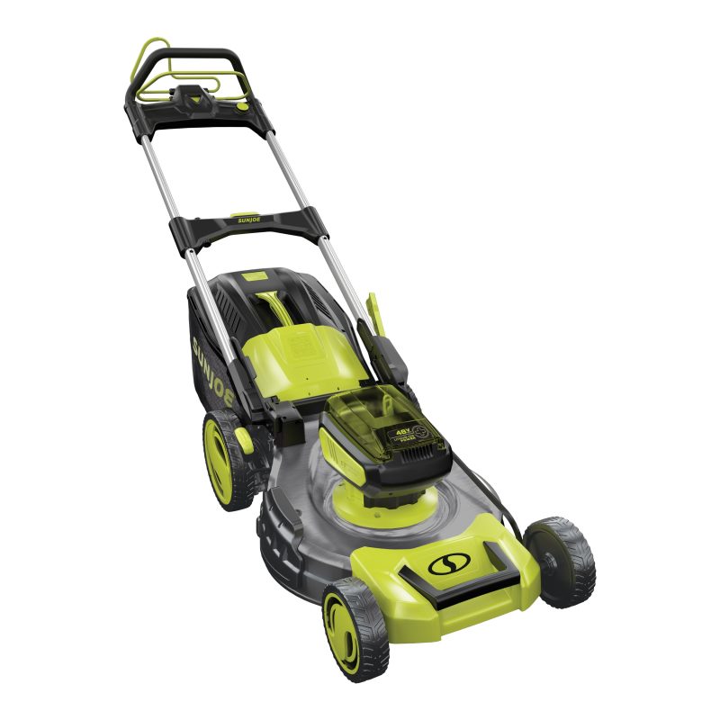 Sun Joe 24V-X2-21LMSP-CT 48-Volt IONMAX Cordless Self Propelled Lawn Mower | W/ Collection Bag | 21-Inch | 7-Position | Tool Only - 图片 7