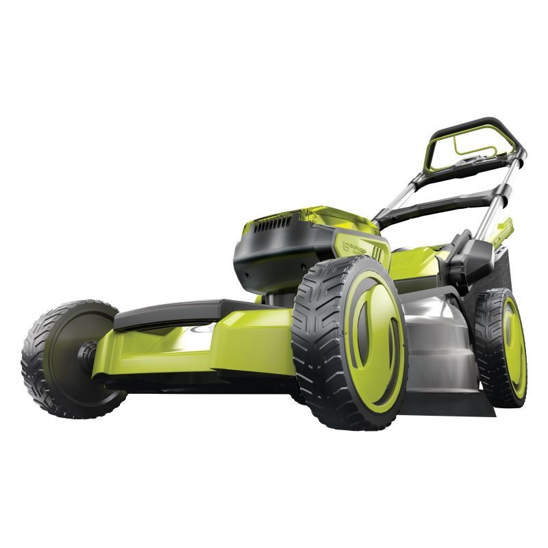 Sun Joe 24V-X2-21LMSP 48-Volt* IONMAX Cordless Self-Propelled Lawn Mower | 20-inch | 7-Position | Collection Bag | Mulching Plug | W/ 2 x 4.0-Ah Batteries + Charger - 图片 9