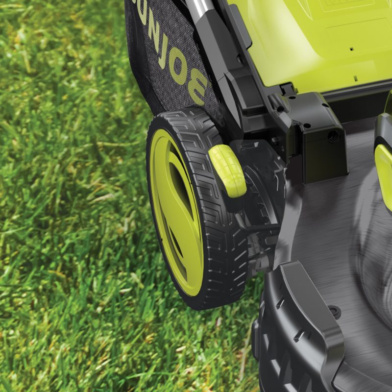 Sun Joe 24V-X2-21LMSP 48-Volt* IONMAX Cordless Self-Propelled Lawn Mower | 20-inch | 7-Position | Collection Bag | Mulching Plug | W/ 2 x 4.0-Ah Batteries + Charger - 图片 13