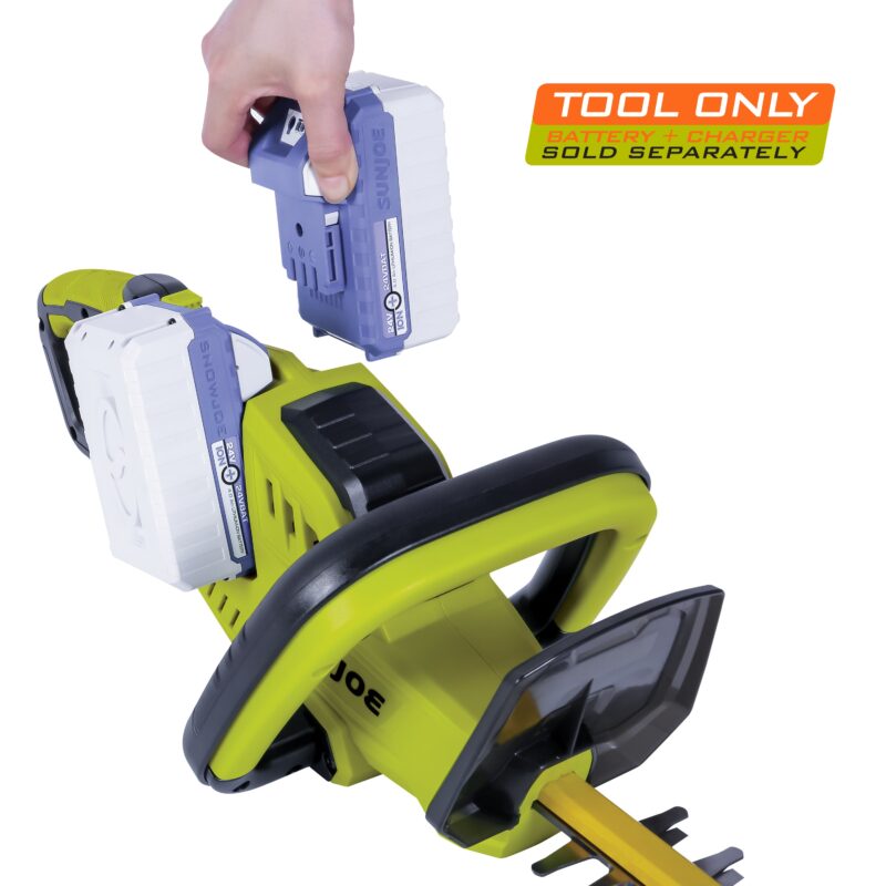 Sun Joe 24V-X2-24HT-CT 48-Volt IONMAX Cordless Hedge Trimmer | 24-inch | Tool Only - 图片 5