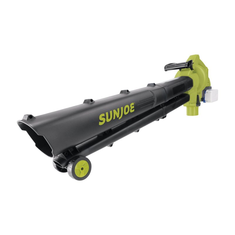 Sun Joe 48-Volt* IONMAX Cordless Leaf Blower Vacuum Mulcher Kit | 163-MPH | 391-CFM | W/ 2 x 5.0-Ah Batteries + Dual Port Charger - 图片 3