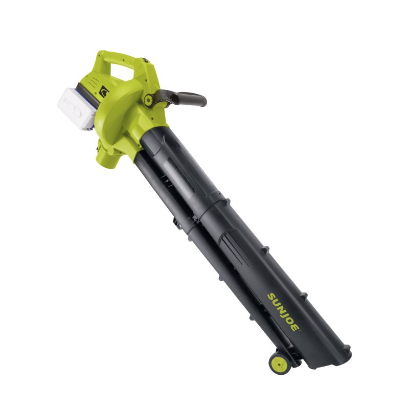 Sun Joe 48-Volt* IONMAX Cordless Leaf Blower Vacuum Mulcher Kit | 163-MPH | 391-CFM | W/ 2 x 5.0-Ah Batteries + Dual Port Charger - 图片 4