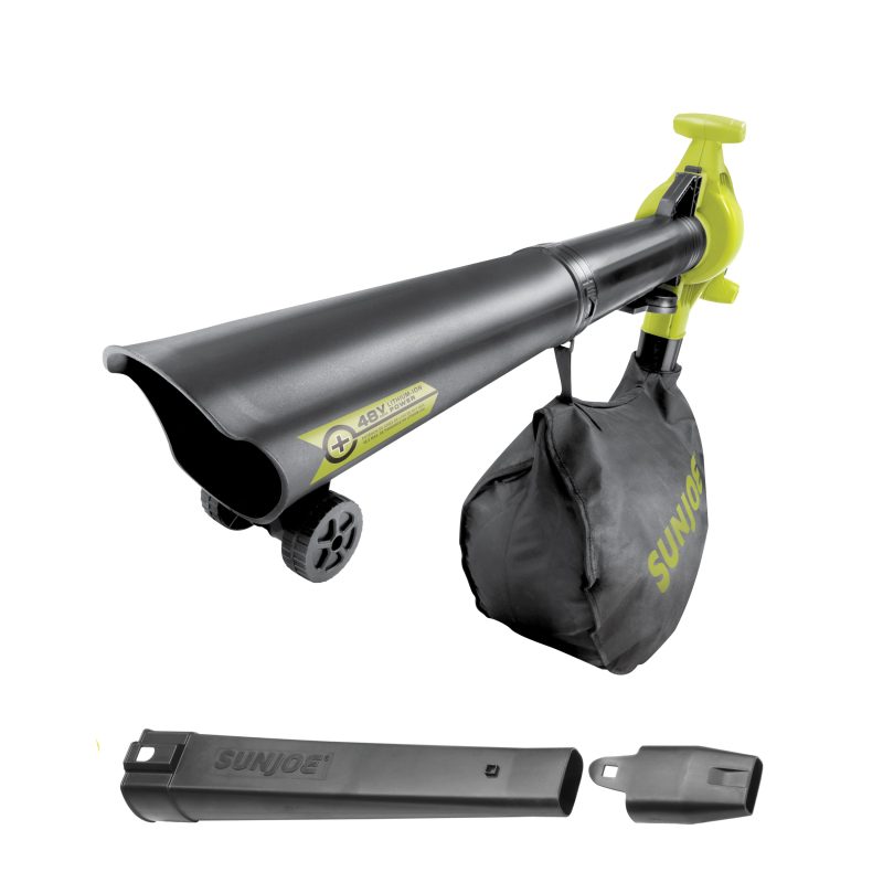 Sun Joe 24V-X2-BVM190-CT 48-Volt IONMAX Cordless Leaf Blower Vacuum Mulcher Kit | 190-MPH | 340-CFM | Tool Only - 图片 2