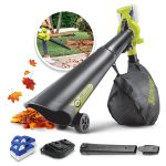 Sun Joe 24V-X2-BVM190 48-Volt* IONMAX Cordless Leaf Blower Vacuum Mulcher Kit | 190-MPH | 340-CFM | W/ 2 x 4.0-Ah Batteries + Charger