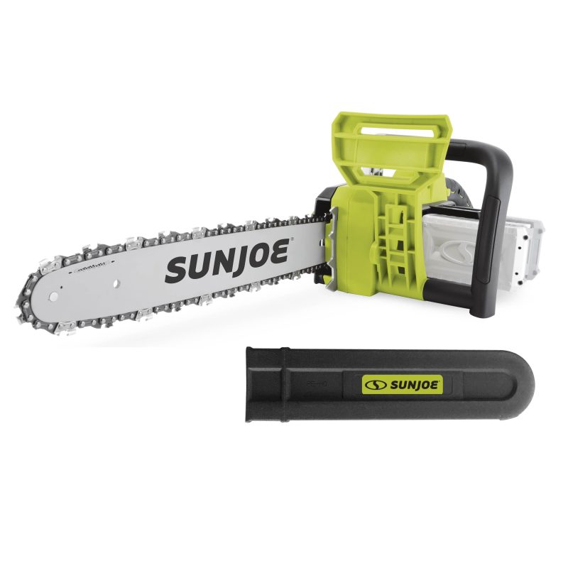 Sun Joe 24V-X2-CS16-CT 48-Volt IONMAX Cordless Chain Saw | 16-inch | Tool Only - 图片 2