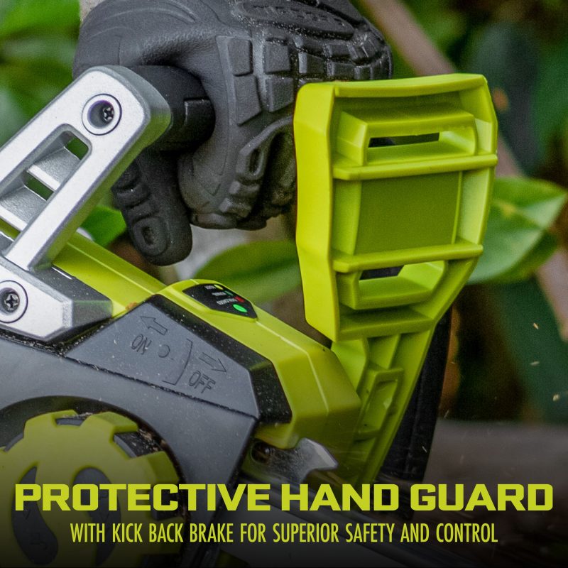 Sun Joe 24V-X2-CS16-CT 48-Volt IONMAX Cordless Chain Saw | 16-inch | Tool Only - 图片 6