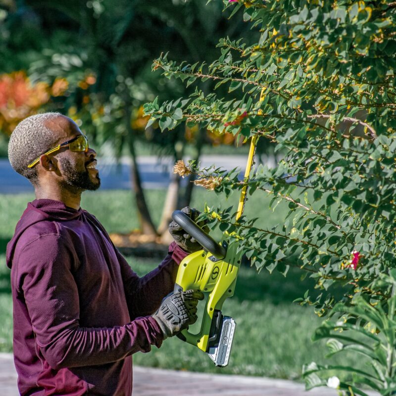 Sun Joe 24V-HT22-LTE 24-Volt* IONMAX Cordless Hedge Trimmer | 22-inch | W/ 2.0-Ah Battery + Charger - Image 9